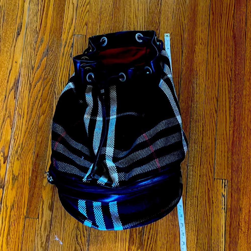 Burberry wool backpack